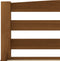 vidaXL - Bedframe - massief - grenenhout - honingbruin - 160x200 - cm