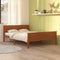 vidaXL - Bedframe - massief - grenenhout - honingbruin - 160x200 - cm