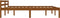 vidaXL - Bedframe - massief - grenenhout - honingbruin - 160x200 - cm