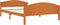 vidaXL - Bedframe - massief - grenenhout - honingbruin - 160x200 - cm