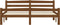 vidaXL - Bedframe - massief - grenenhout - honingbruin - 160x200 - cm
