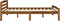 vidaXL - Bedframe - massief - grenenhout - honingbruin - 160x200 - cm