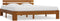vidaXL - Bedframe - massief - grenenhout - honingbruin - 180x200 - cm