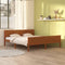 vidaXL - Bedframe - massief - grenenhout - honingbruin - 180x200 - cm