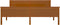 vidaXL - Bedframe - massief - grenenhout - honingbruin - 180x200 - cm