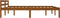 vidaXL - Bedframe - massief - grenenhout - honingbruin - 180x200 - cm