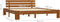 vidaXL - Bedframe - massief - grenenhout - honingbruin - 180x200 - cm