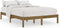 vidaXL - Bedframe - massief - grenenhout - honingbruin - 200x200 - cm