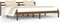 vidaXL - Bedframe - massief - grenenhout - honingbruin - 200x200 - cm