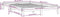 vidaXL - Bedframe - massief - grenenhout - honingbruin - 200x200 - cm