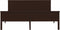 vidaXL - Bedframe - massief - grenenhout - honingbruin - 200x200 - cm