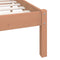 vidaXL - Bedframe - massief - grenenhout - honingbruin - 200x200 - cm