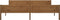 vidaXL - Bedframe - massief - grenenhout - honingbruin - 200x200 - cm