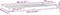 vidaXL - Bedframe - massief - grenenhout - honingbruin - 80x200 - cm