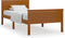 vidaXL - Bedframe - massief - grenenhout - honingbruin - 90x200 - cm