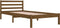 vidaXL - Bedframe - massief - grenenhout - honingbruin - 90x200 - cm