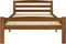 vidaXL - Bedframe - massief - grenenhout - honingbruin - 90x200 - cm
