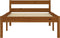 vidaXL - Bedframe - massief - grenenhout - honingbruin - 90x200 - cm