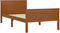 vidaXL - Bedframe - massief - grenenhout - honingbruin - 90x200 - cm