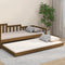 vidaXL - Bedframe - massief - grenenhout - honingbruin - 90x200 - cm
