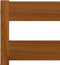 vidaXL - Bedframe - massief - grenenhout - honingbruin - 90x200 - cm