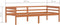vidaXL - Bedframe - massief - grenenhout - honingbruin - 90x200 - cm