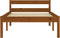vidaXL - Bedframe - massief - grenenhout - honingbruin - 90x200 - cm