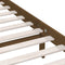 vidaXL - Bedframe - massief - grenenhout - honingbruin - 90x200 - cm