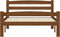 vidaXL - Bedframe - massief - grenenhout - honingbruin - 90x200 - cm