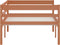 vidaXL - Bedframe - massief - grenenhout - honingbruin - 90x200 - cm