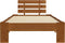 vidaXL - Bedframe - massief - grenenhout - honingbruin - 90x200 - cm
