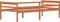 vidaXL - Bedframe - massief - grenenhout - honingbruin - 90x200 - cm