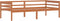 vidaXL - Bedframe - massief - grenenhout - honingbruin - 90x200 - cm