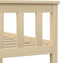 vidaXL - Bedframe - massief - grenenhout - natuurlijk - 160x200 - cm