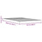 vidaXL - Bedframe - massief - grenenhout - wasbruin - 120x190 - cm