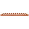 vidaXL - Bedframe - massief - grenenhout - wasbruin - 135x190 - cm
