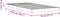 vidaXL - Bedframe - massief - grenenhout - wasbruin - 75x190 - cm