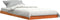 vidaXL - Bedframe - massief - grenenhout - wasbruin - 75x190 - cm