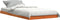 vidaXL - Bedframe - massief - grenenhout - wasbruin - 90x190 - cm