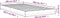 vidaXL - Bedframe - massief - grenenhout - wit - 100x200 - cm