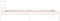 vidaXL - Bedframe - massief - grenenhout - wit - 100x200 - cm