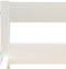 vidaXL - Bedframe - massief - grenenhout - wit - 100x200 - cm