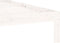 vidaXL - Bedframe - massief - grenenhout - wit - 100x200 - cm