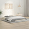 vidaXL - Bedframe - massief - grenenhout - wit - 120x190 - cm