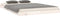 vidaXL - Bedframe - massief - grenenhout - wit - 120x200 - cm
