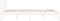 vidaXL - Bedframe - massief - grenenhout - wit - 120x200 - cm