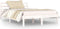 vidaXL - Bedframe - massief - grenenhout - wit - 120x200 - cm