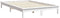 vidaXL - Bedframe - massief - grenenhout - wit - 120x200 - cm