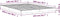 vidaXL - Bedframe - massief - grenenhout - wit - 140x200 - cm