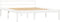 vidaXL - Bedframe - massief - grenenhout - wit - 140x200 - cm